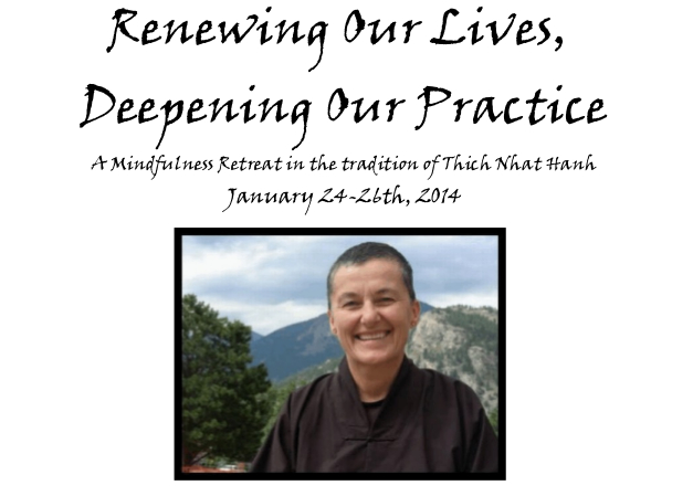 Renewing Our Lives, Deepening Our Practice, January 24-26th, 2014